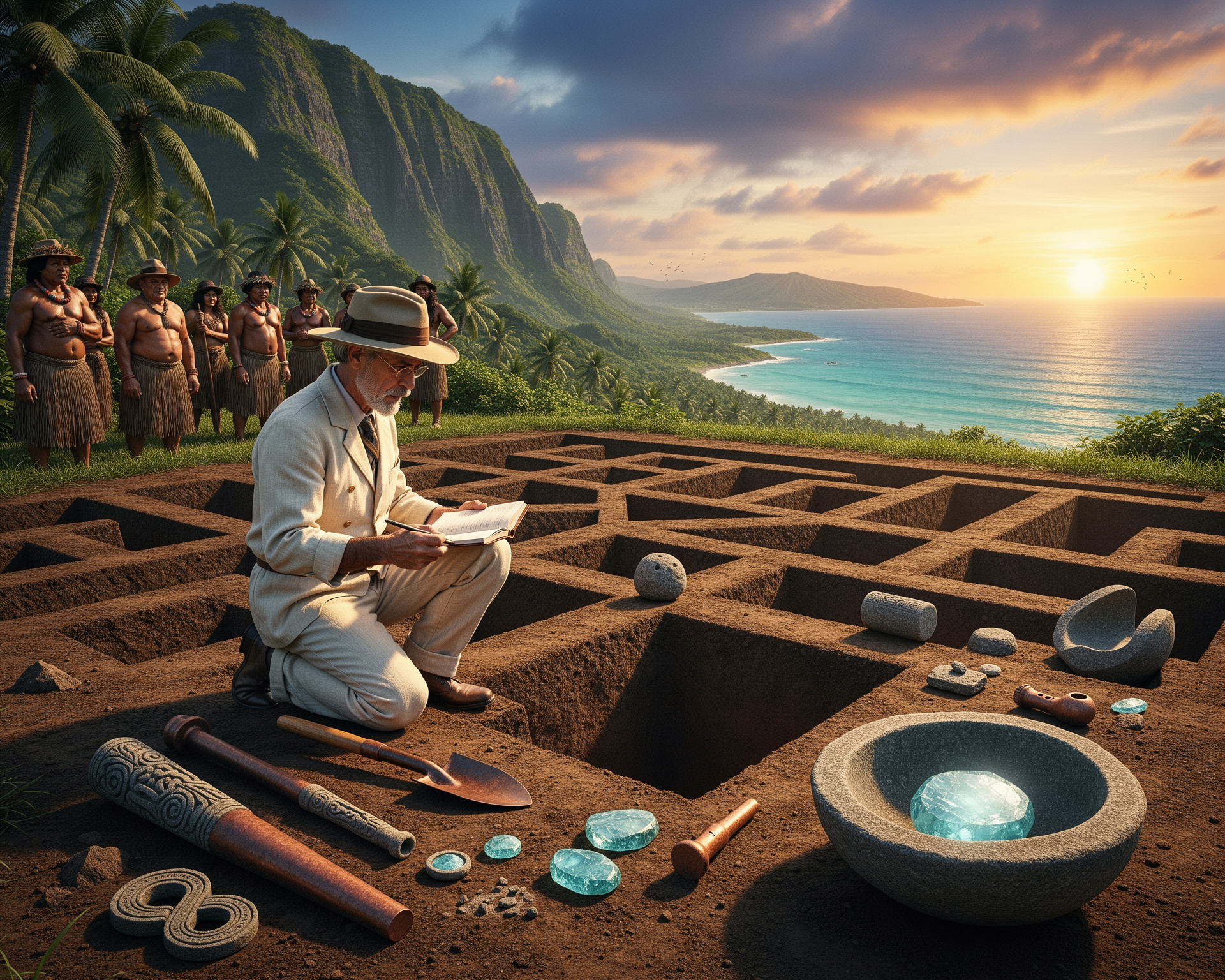 🏝️ “Mound Builders in the Pacific: Relics Linking Ancient America to the Marianas” 🏝️