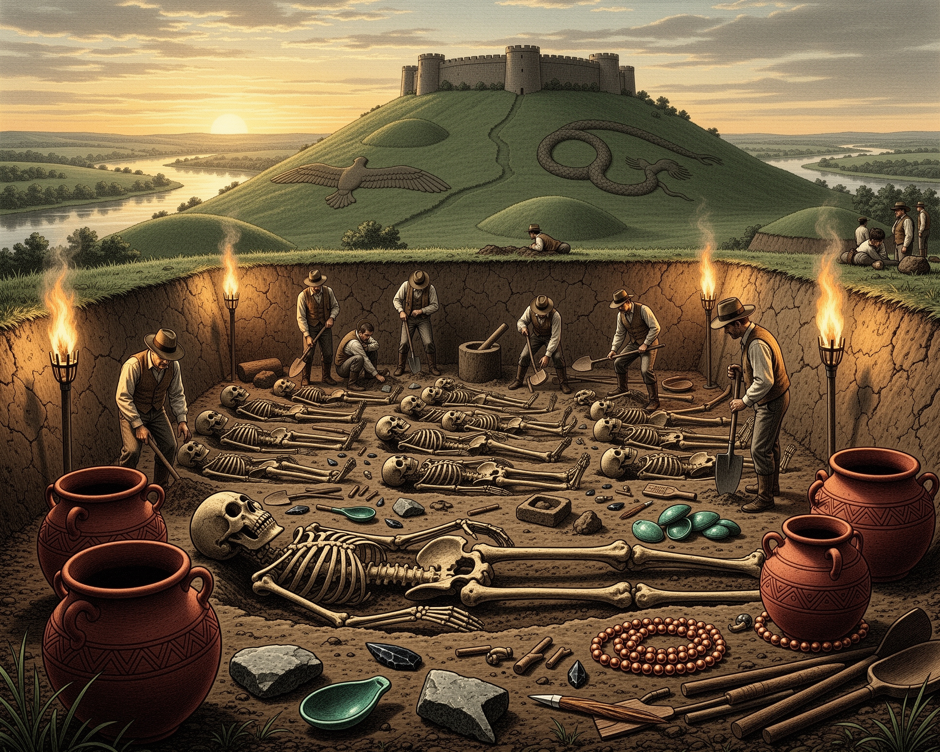 Last Stand of the Mound Builders: Giants, Obsidian Weapons, and a War of Extermination in Iowa