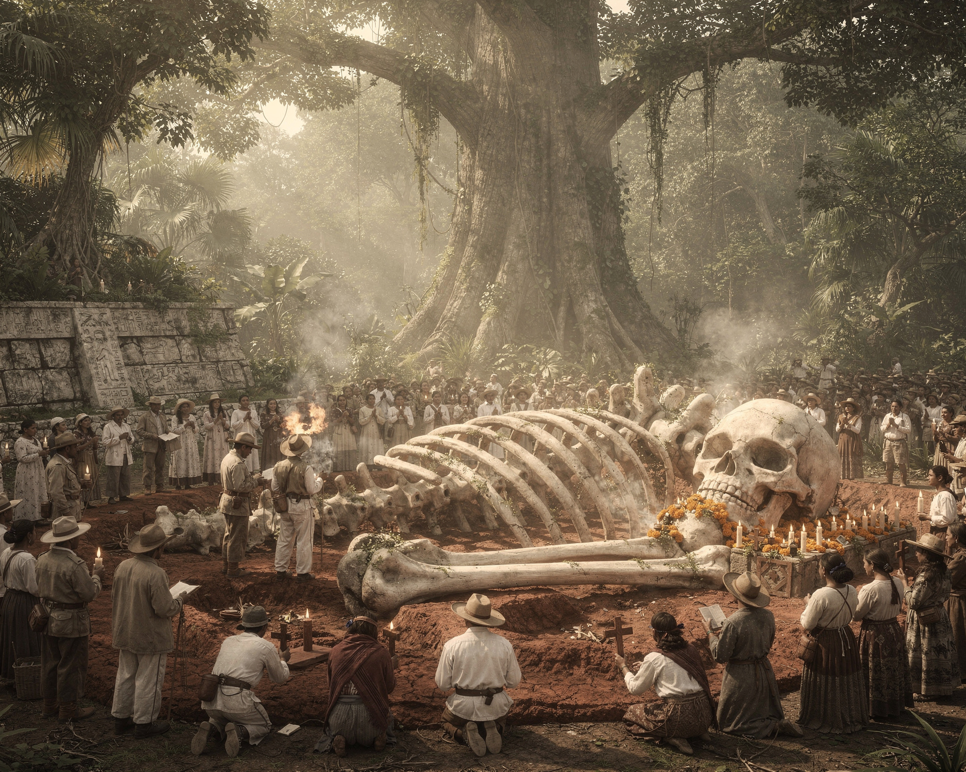 Unearthing Giants: The 30-Foot Skeleton Discovery in Mexico and Its Ties to Ancient Mysteries