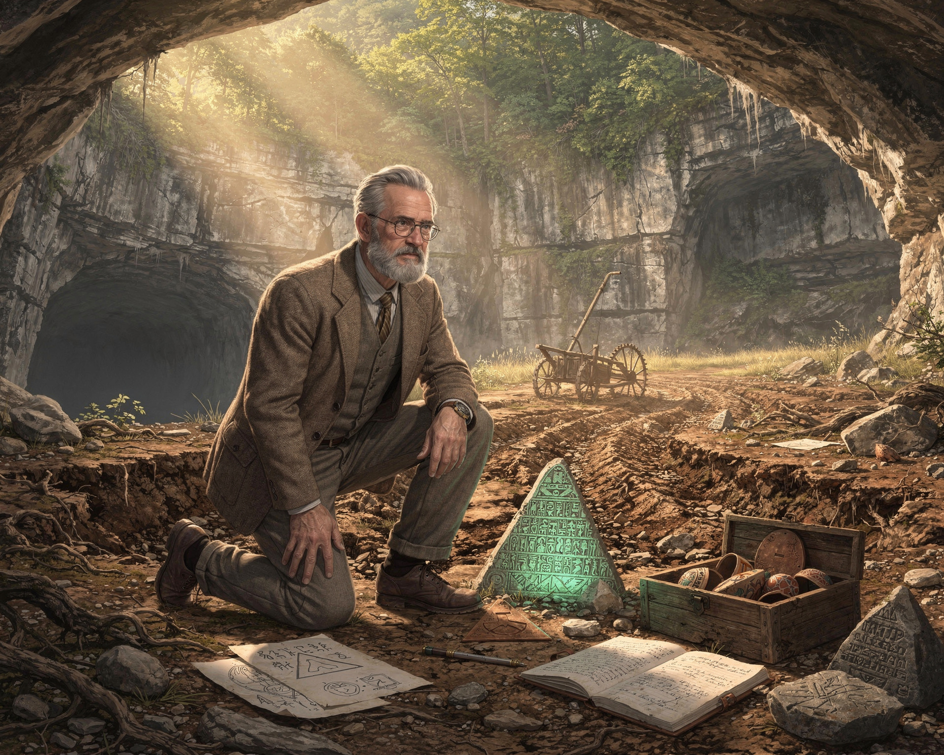 The Ozark Oracle: Dr. Curry, Grand Gulf, and the Lost Records of Ancient America