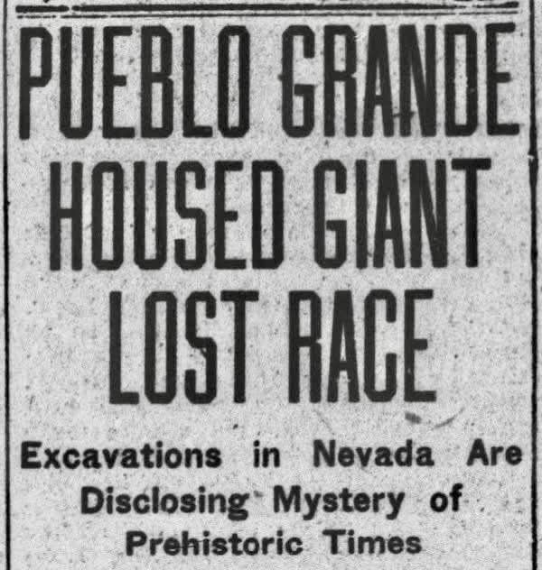Pueblo Grande: Nevada's Lost City of Giants