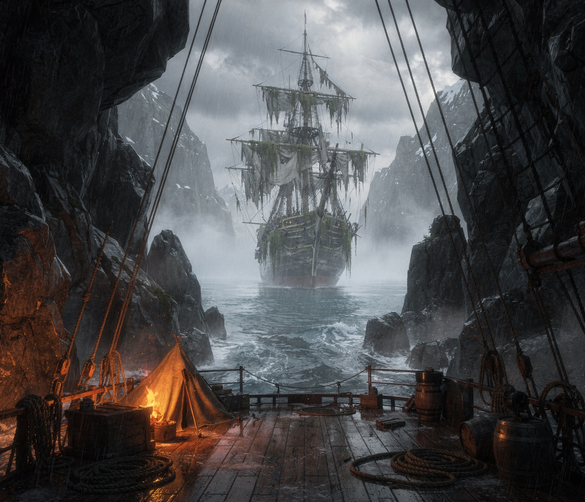 Real Ghost Ship of the Magellan Strait