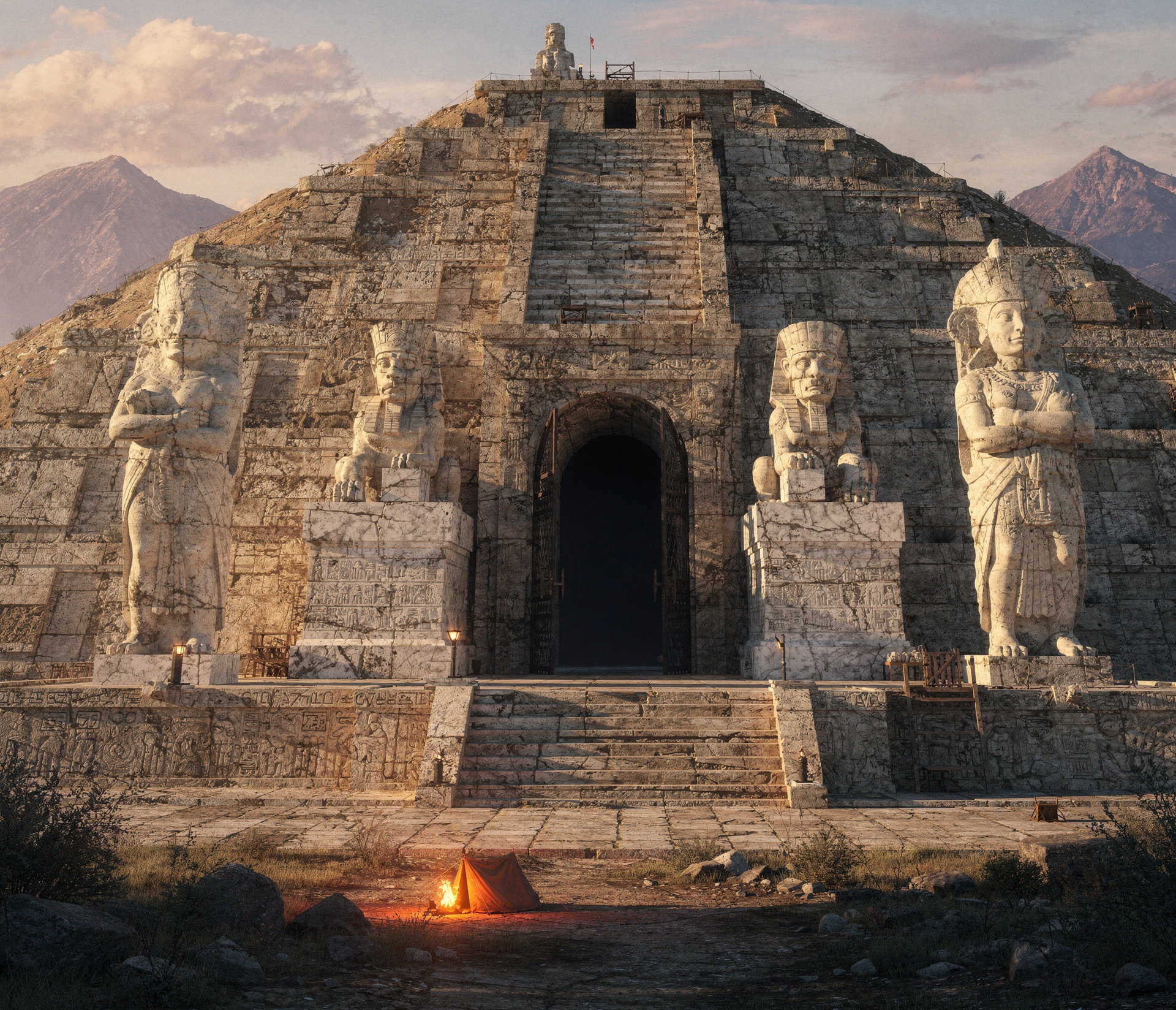 Mexico's Giant Guardians: The Forgotten Pyramid of Multipec